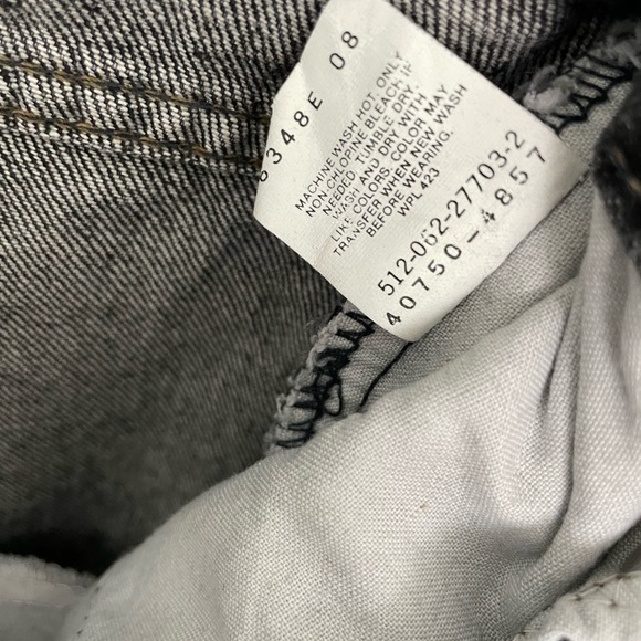 COPY - Vintage Levi's Black Tab 550 Student🌟 - Picture 8 of 8